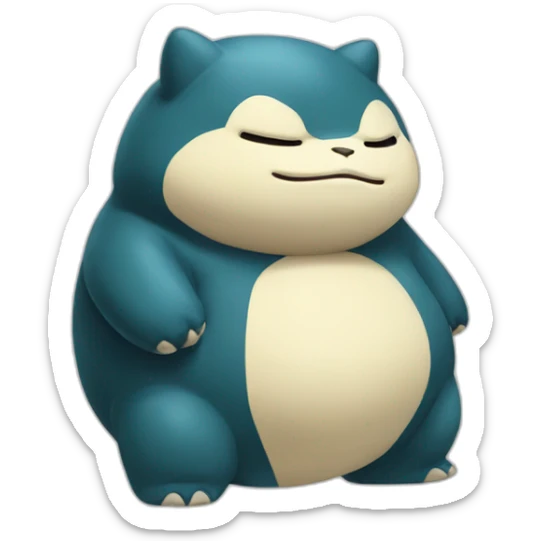 Snorlax sticker