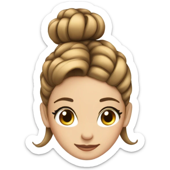 Moño sticker