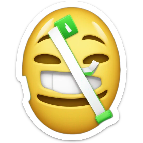 Un écran d'ordinateur avec les lettres vertes qui tombent sur fond noir sticker