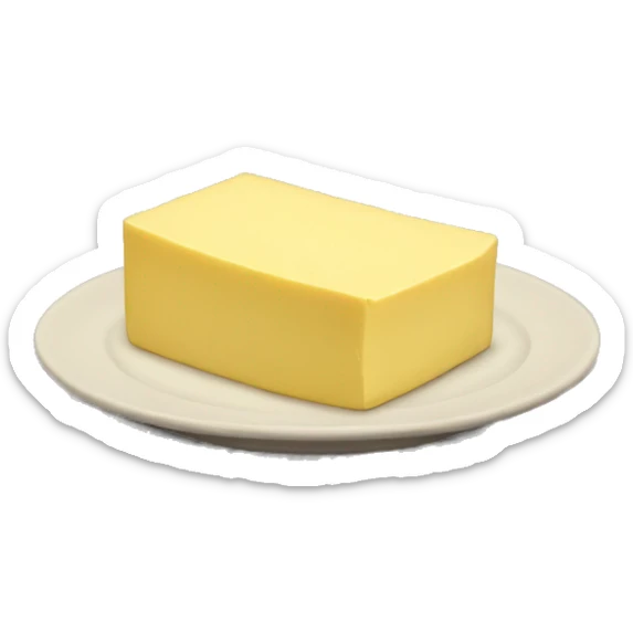 Butter sticker