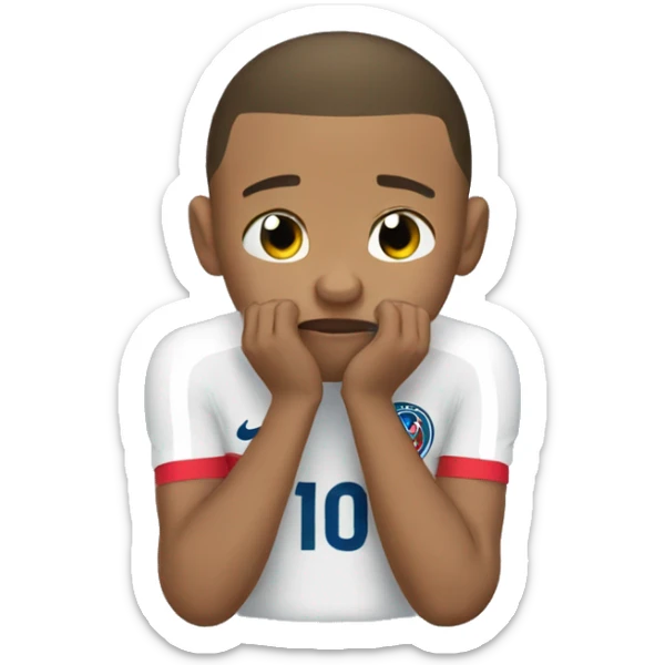 MBAPPE crying sticker