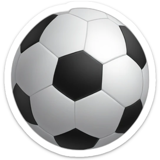 soccer ball sticker
