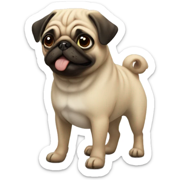 pug sticker
