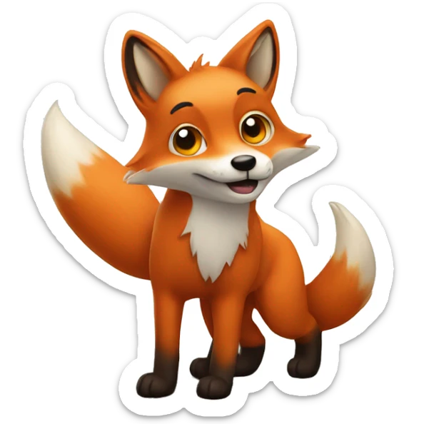 fox sticker