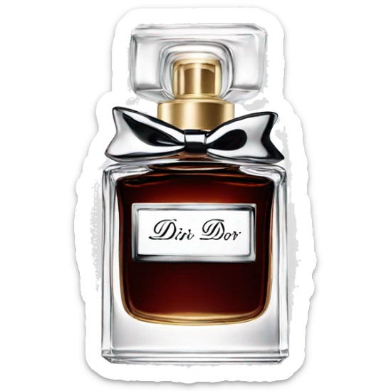 Dior parfum sticker