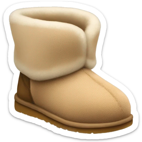 Ugg slippers sticker