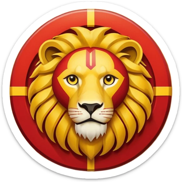 Türkiye futbol ligindeki Galatasaray fk futbol kulübünün logosunu yapar mısın sticker