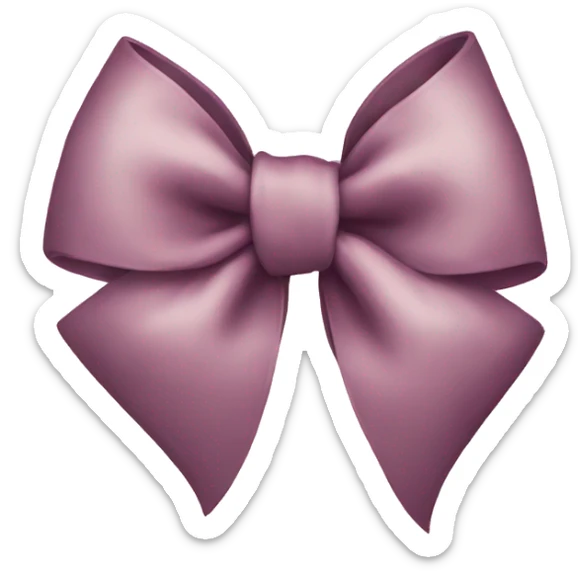 Bow sticker