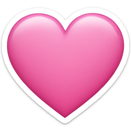 Pink Heart  sticker