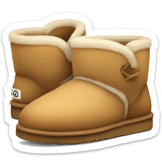 UGG slippers  sticker