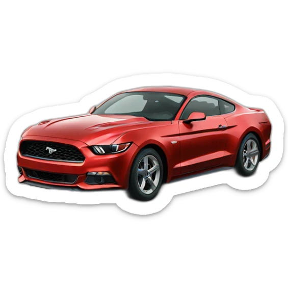 Ford mustang sticker