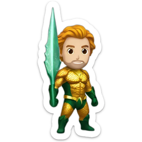 aquaman sticker