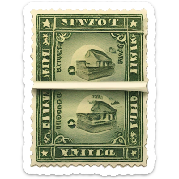 A singular Stamp is a small piece of paper or adhesive material used as evidence of payment for postage, often decorative sticker