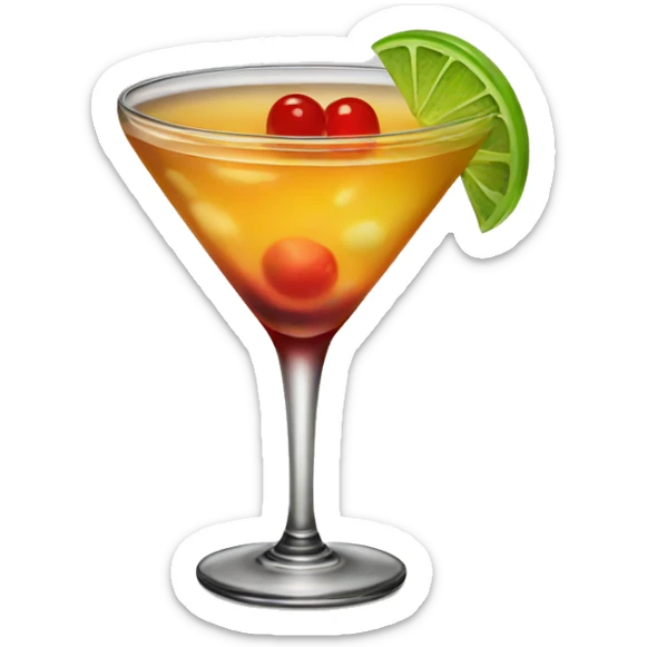 Cocktail  sticker