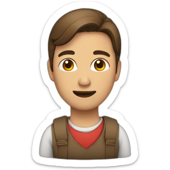 HOMME QUI DONNE SON COEUR À UNE FEMME sticker