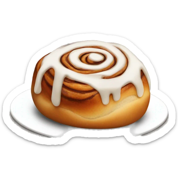 Cinnamon roll sticker