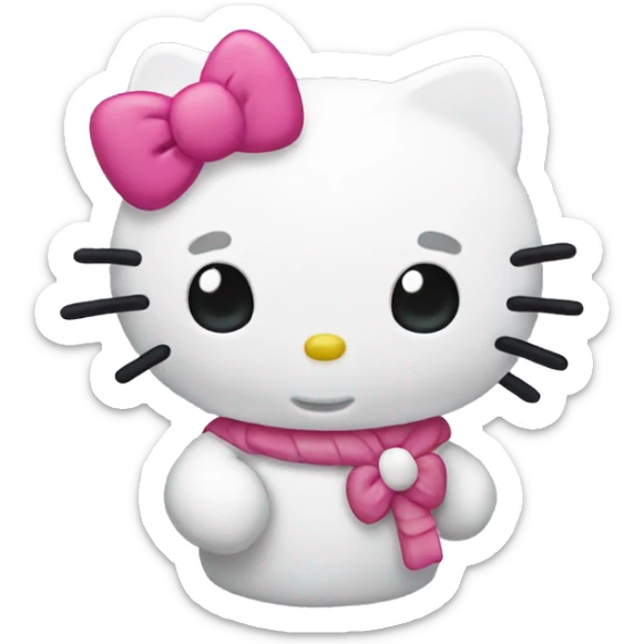 Hello kitty sticker