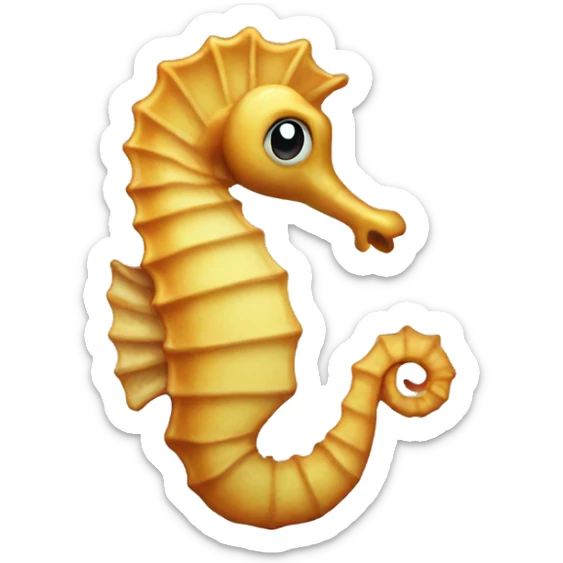 seahorse sticker
