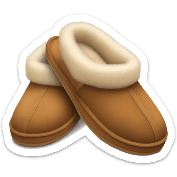 UGG slippers  sticker