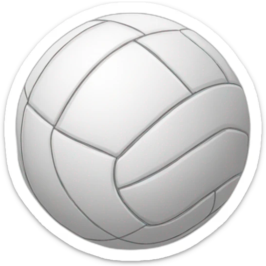 volleyball sticker