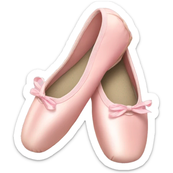 ballet shoes sticker