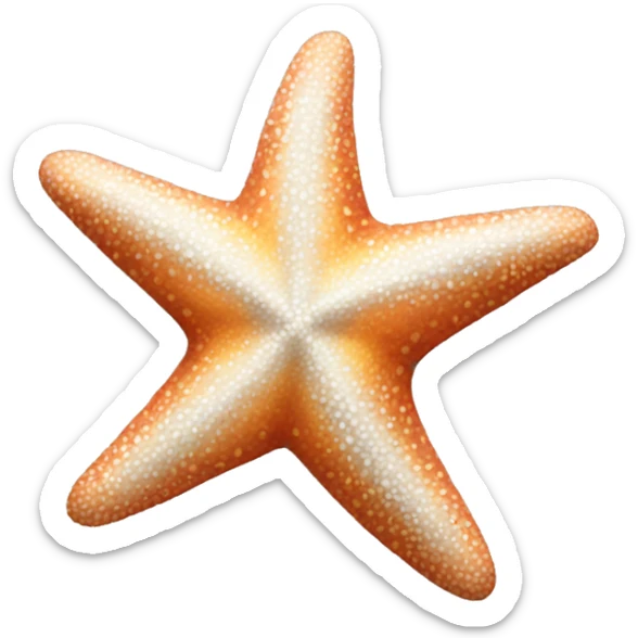 Starfish sticker