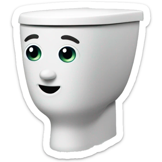 Skividi toilet sticker