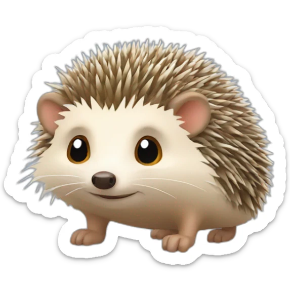 Hedgehog sticker