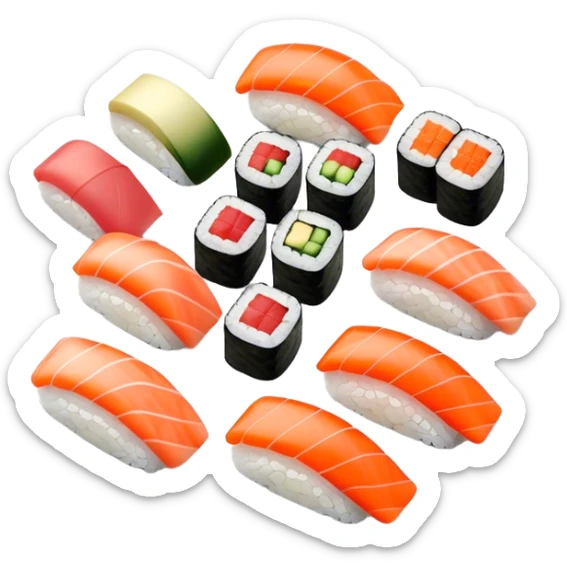 Sushi sticker