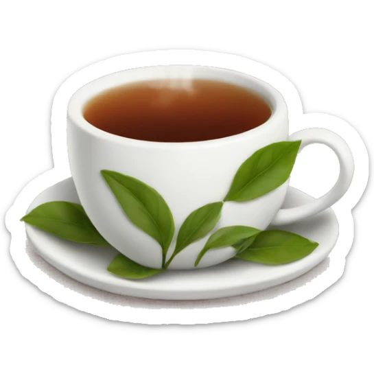Tea sticker