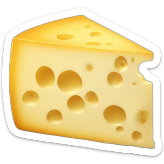 Cheese sticker
