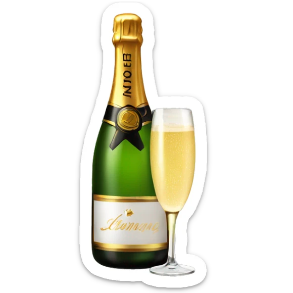 Champagne  sticker