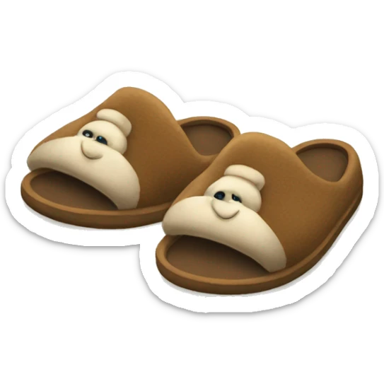 Slippers  sticker