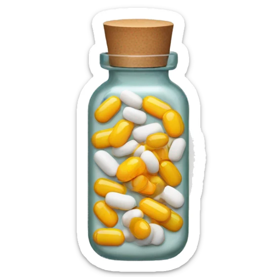 Pill sticker