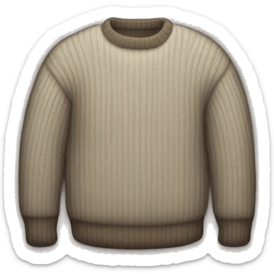 Sweater sticker