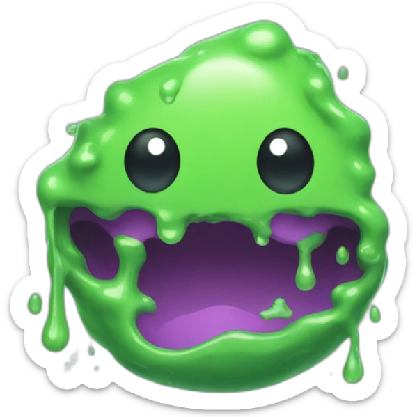 Slime sticker