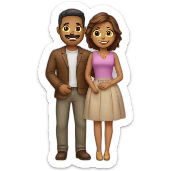 Parejas sticker
