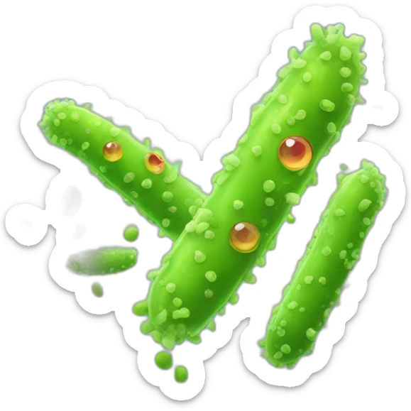 Bacteria  sticker