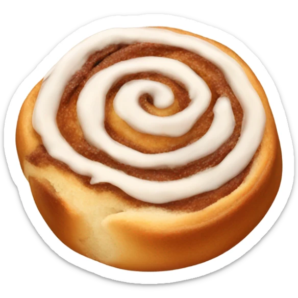 Cinnamon roll sticker