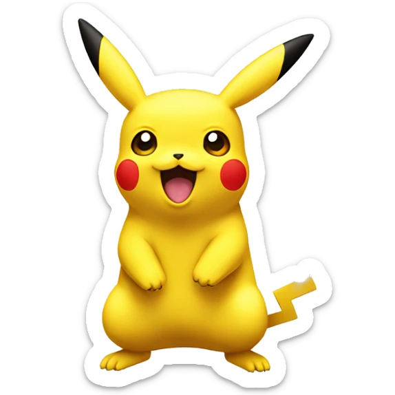 Pikachu sticker
