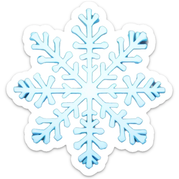 Snowflake  sticker