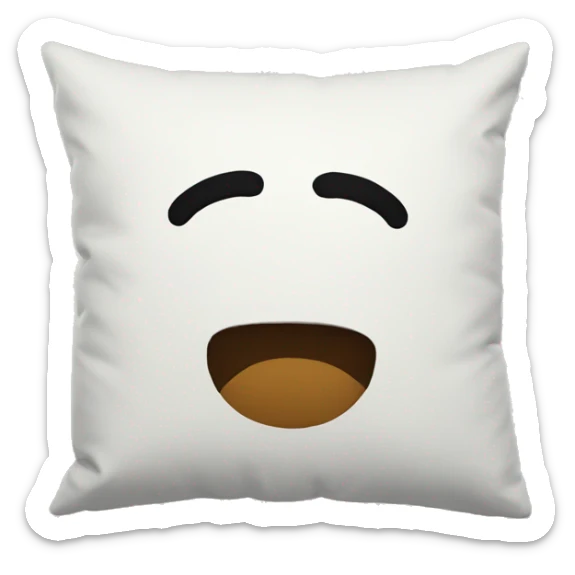 Pillow sticker