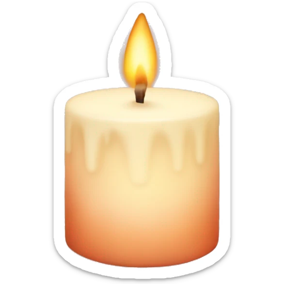 candle sticker