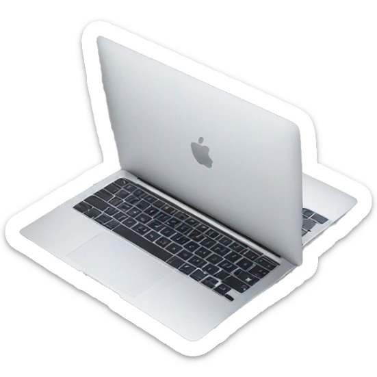 MacBook package sticker