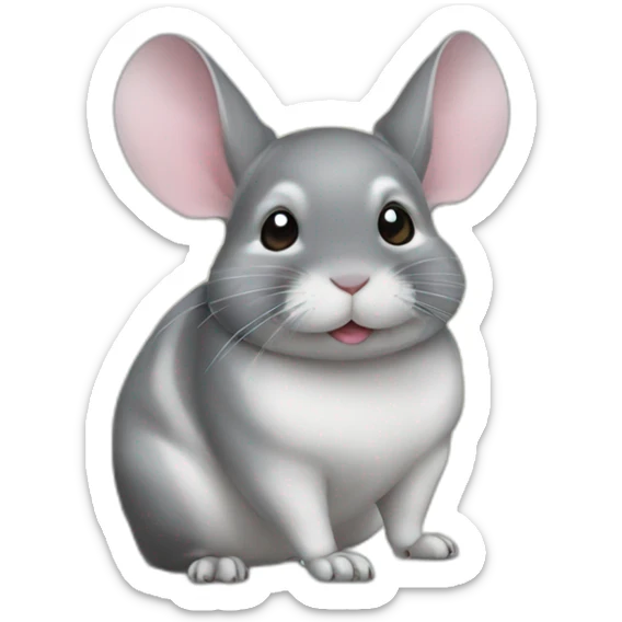 chinchilla sticker