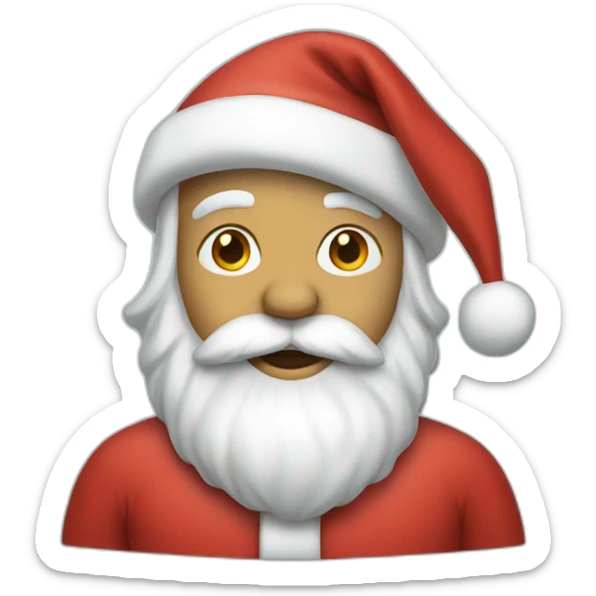 santa sticker