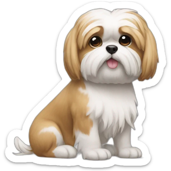 Shitzu sticker