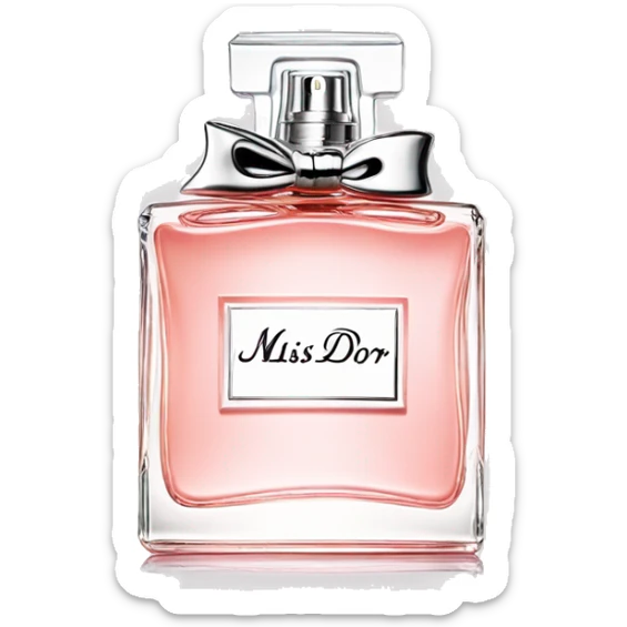 Miss dior perfume sticker