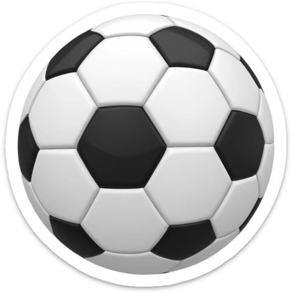 that's very good but make the soccer ball normal, not deformed, and the wind should be a slight touch of it, not too much, just a little trail of wind sticker