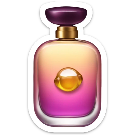 Designer perfume sticker